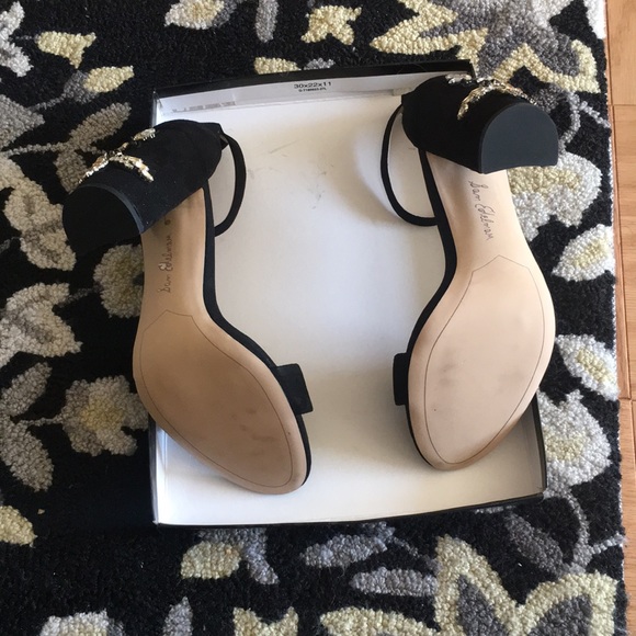 Suede Sandals with Crystals - Picture 5 of 6